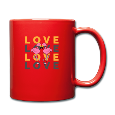 Hochzeit Tasse - Flamingo In Love - Geschenkidee