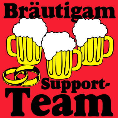 Motiv Bräutigam Support Team .../+
