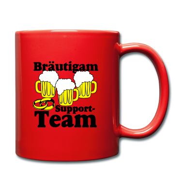 Hochzeit Tasse - Bräutigam Support Team .../+