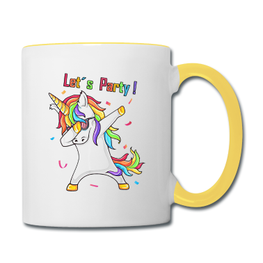 Hochzeit Tasse - Tanzendes Einhorn Dabbing Unicorn Party Geburtstag