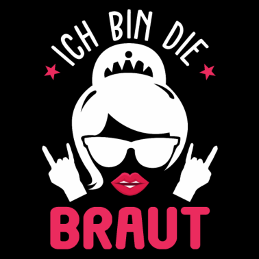 Motiv Rocker Braut Junggesellinnenabschied Hochzeitspart