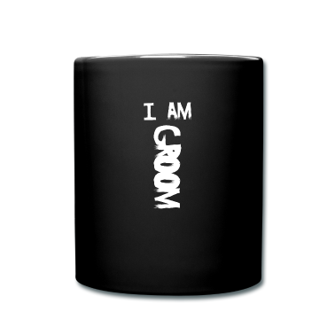 Hochzeit Tasse - I Am Groom. Ich bin Bräutigam