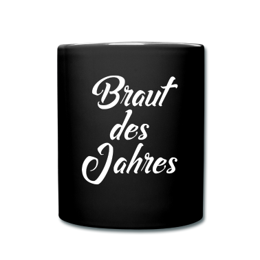 Hochzeit Tasse - Braut des Jahres. JGA. Junggesellinnenabschied