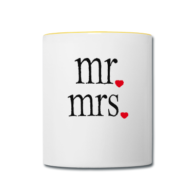 Hochzeit Tasse - Mr und Mrs - Hochzeitsgeschenk Party JGA