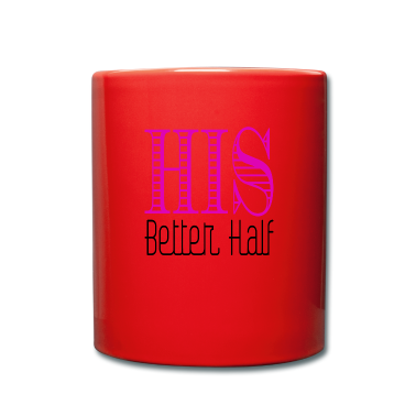 Hochzeit Tasse - Seine bessere Hälfte - Partner Motiv Geschenk Ehe