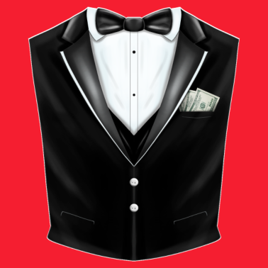 Motiv Smoking Anzug Junggesellenabschied Hochzeit Sakko