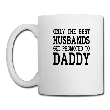 Hochzeit Tasse - Nur der beste Ehemann kann Vater werden