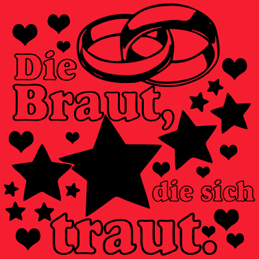Motiv Die Braut die sich traut