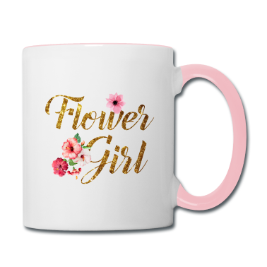 Hochzeit Tasse - Junggesellinnenabschied/Blumen Mädchen