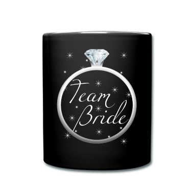 Hochzeit Tasse - Team Bride Braut Ring Junggesellenabschied Gruppe