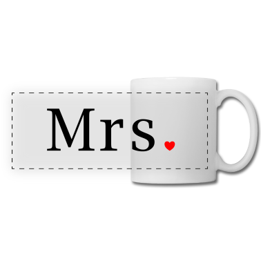 Hochzeit Tasse - Mr and Mrs married Hochzeit Feier Verheiratet Mrs