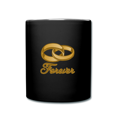 Hochzeit Tasse - Für immer Ehering Hochzeit Geschenk