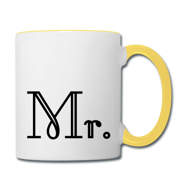 Hochzeit Tasse - Mr and Mrs married Hochzeit Feier Verheiratet Mr