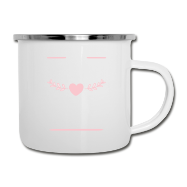 Hochzeit Emaille Tasse - 50 Jahre verheirtatet 50. Hochzeitstag