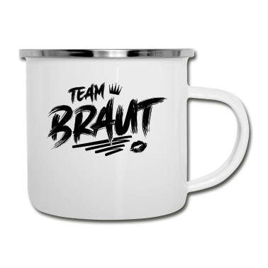 Hochzeit Emaille Tasse - Team Braut Junggesellinnenabschied