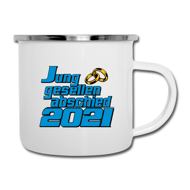 Hochzeit Emaille Tasse - Junggesllenabschied 2021 ...-