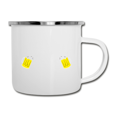 Hochzeit Emaille Tasse - Junggesellenabschied Party Trinken Bier Geschenk