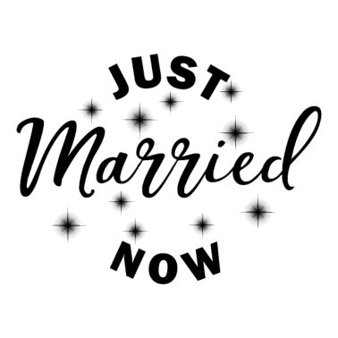 Motiv Just Married Now Hochzeit Geschenk