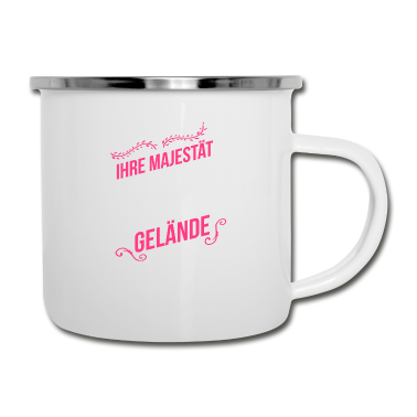 Hochzeit Emaille Tasse - BRAUT / HOCHZEIT / FEIER / JUNGGESELLIN