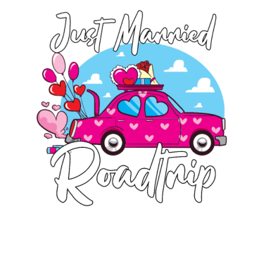 Motiv Just Married Hochzeitsreise Hochzeitsgeschenk