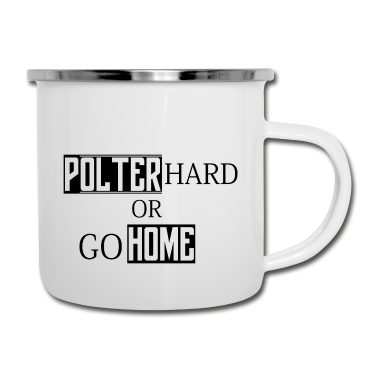 Hochzeit Emaille Tasse - Polter T-Shirt