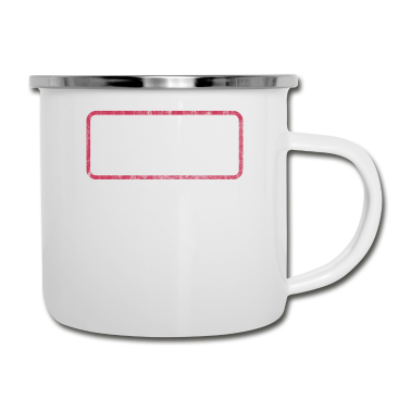 Hochzeit Emaille Tasse - groom used look