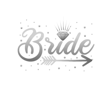 Motiv Bride Baut Junggesellenabschied Hochzeit Silber