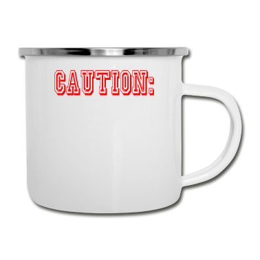 Hochzeit Emaille Tasse - bachelor party in progress gift