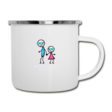 Hochzeit Emaille Tasse - Coolest Paar Kühle und Nizza Freund Geschenk