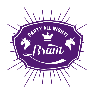 Motiv Braut Bride JGA Hochzeit Einhorn Polterabend