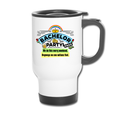 Hochzeit Thermobecher - Junggesellenabschied Hochzeitsfeier Heirat Spruch