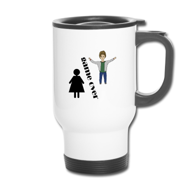 Hochzeit Thermobecher - Hochzeit/game over