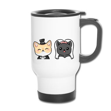 Hochzeit Thermobecher - manqiwGroomBride