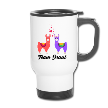 Hochzeit Thermobecher - Team Braut Alpaka Verlobung Hochzeit Geschenk