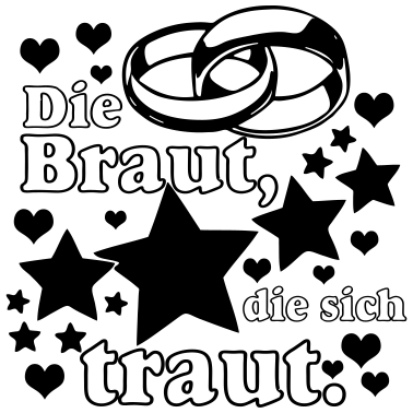 Motiv Die Braut die sich traut