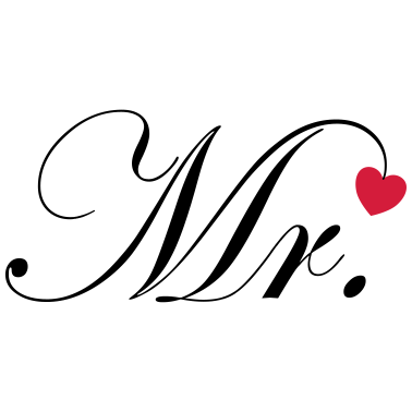 Motiv Mr. and Mrs. married Hochzeit Feier Verheiratet Mr