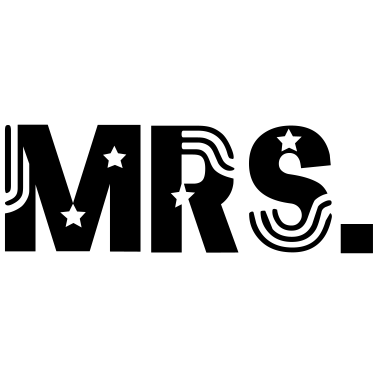 Motiv Mr and Mrs married Hochzeit Feier Verheiratet Mrs