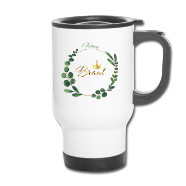 Hochzeit Thermobecher - Team Braut