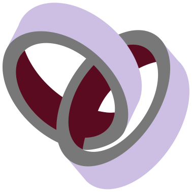 Motiv Bunte Hochzeitsringe Geschenk Hochzeit JGA RING