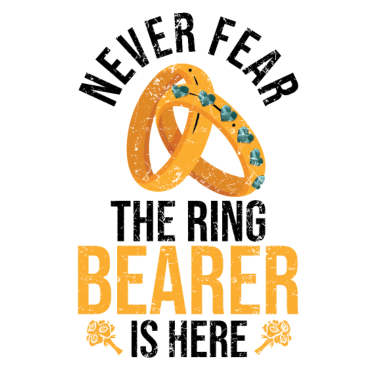 Motiv Der Ringträger Ist Hier Ehering-Sicherheitsring