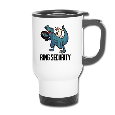 Hochzeit Thermobecher - Ring Security Ehering Ring Inhaber Dinosaurier