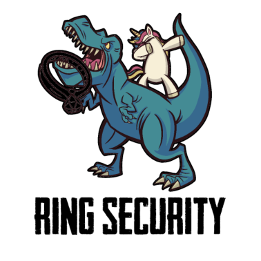 Motiv Ring Security Ehering Ring Inhaber Dinosaurier