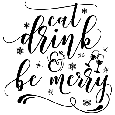 Motiv Eat Drink And Be Marry - Trinken und Heiraten