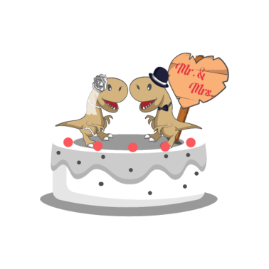 Motiv Dinosaurier-Paare Dinosaurier-Fan Geschenk