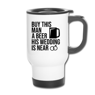 Hochzeit Thermobecher - Junggesellen JGA Bachelor Team Squad Bräutigam