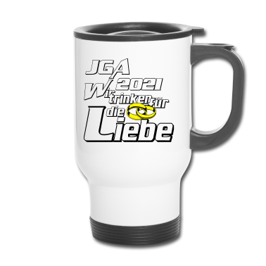 Hochzeit Thermobecher - JGA 2021 Liebe trinken ...-