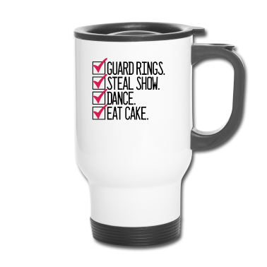 Hochzeit Thermobecher - Guard Rings Steal Show Hochzeit Tr�ger von Ringen