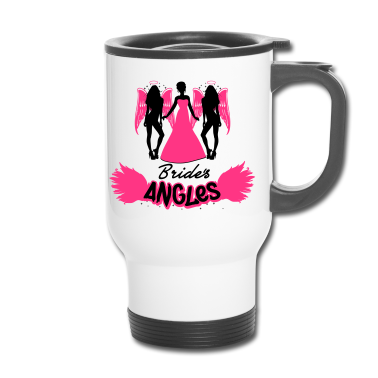 Hochzeit Thermobecher - Bride's angles