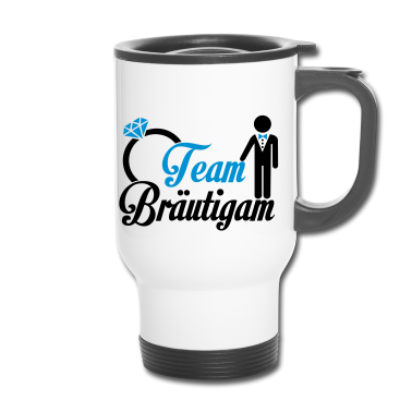 Hochzeit Thermobecher - Team Bräutigam