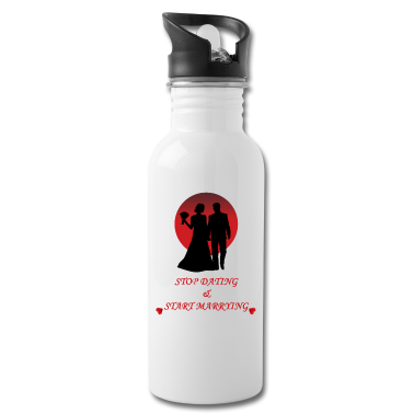 Hochzeit Trinkflasche - Hochzeit Braut Bräutigam Geschenk Hochzeitsfeier